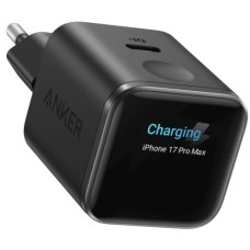 Зарядний пристрій Anker USB-C 45W Smart Display black (A121DG11)