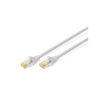 Патч-корд 0.25м, CAT 6a S-FTP, AWG 26/7, Cu, LSZH, gray Digitus (DK-1644-A-0025)