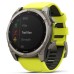 Смарт-годинник Garmin fenix 8 51mm,Saph Solar, BareTi/Graphite,AmpYe/GrphBnd (010-02907-21)