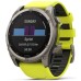 Смарт-годинник Garmin fenix 8 51mm,Saph Solar, BareTi/Graphite,AmpYe/GrphBnd (010-02907-21)