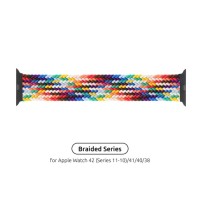 Ремінець до смарт-годинника Armorstandart Braided Solo Loop для Apple Watch 42 (Series 11-10)/41/40/38 Pride Edition Size 2 (120 mm) (ARM64933)