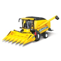 Масштабна модель автомобіля Bburago Автомодель - Зернозбиральний комбайн New Holland TC5.90 (з кукурузною жаткою) (18-31722)