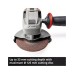 Шліфувальна машина Einhell TE-AG 18/125-2 Li-Solo, 18V, 125мм, 8500об/хв, 1.69кг (без АКБ та ЗП) (4431168)