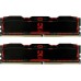 Модуль пам'яті для комп'ютера DDR4 16GB (2x8GB) 2666 MHz IRDM Black Goodram (IR-X2666D464L16S/16GDC)