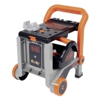 Ігровий набір Smoby Блек + Дeккep. Пересувна майстерня 3 в 1, 18 aкcecуapiв та боксом (360219)