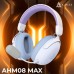 Навушники Ajazz AHM08 MAX 3-Mode White/Purple (AHM08-MAX-PWB)