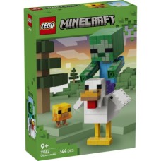 Конструктор LEGO Minecraft Курячий Жокей (21582)