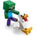 Конструктор LEGO Minecraft Курячий Жокей (21582)