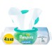 Дитячі вологі серветки Pampers Harmonie Aqua 4 пачки х 48 шт (8006540556139)