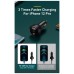 Зарядний пристрій Baseus Superme Digital Display PPS Dual Quick Charger Car Charger black (TZCCZX-01)