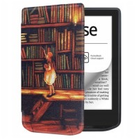Чохол до електронної книги BeCover Smart Case PocketBook 629 Verse / 634 Verse Pro 6" Library Girl (710975)