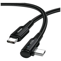 Дата кабель USB-C to USB-C 1.0m 100W black Essager (EXCTT1-CGWT01)