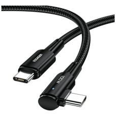 Дата кабель USB-C to USB-C 1.0m 100W black Essager (EXCTT1-CGWT01)