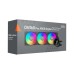 Система рідинного охолодження PcCooler DA360 Pro ARGB Digital BK