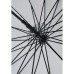 Парасоля Krago тростина, 16 спиць з дерев''яною ручкою сіра (umb-7-003)