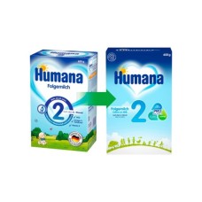 Дитяча суміш Humana 2 молочна з пребіотиками, 600 г (4031244720238)