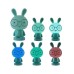 Нічник Kite Світильник LED з акумулятором Bunny, зелений (K24-490-1-4)