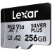 Карта пам'яті Lexar 256GB microSDXC class 10 UHS-I U3 V30 A2 Professional Silver (LMSSIPL256G-BNANG)
