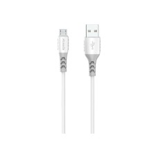 Дата кабель USB 2.0 AM to Micro 5P 1.0m PD-B51m White Proda (PD-B51m-WH)