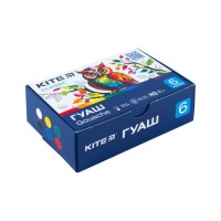Гуашеві фарби Kite Classic 6 кольорів х 20 мл (K-062)