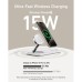 Зарядний пристрій Anker MagGo Wireless Charging Station 15W 3-in-1 Pad White (B25M1321)