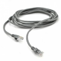 Патч-корд 20м, RJ-45, Cat.5e, CU, мідь, сірий Ritar (PCR-CU/20G / 13086)