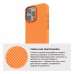 Чохол до мобільного телефона Armorstandart LikeCarbon2 MagCase Apple iPhone 16 Pro Max Kevlar Orange (ARM88595)
