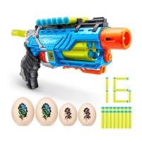 Іграшкова зброя Zuru X-Shot Швидкострільний бластер DINO Striker New (2 середніх яйця, 2 маленьких яйця, 16 патронів) (4860R)