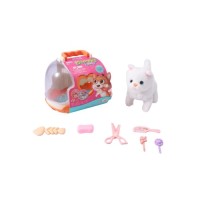 Інтерактивна іграшка Plush Pet Котик з переноскою (3858894675395)