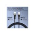 Кабель мультимедійний HDMI to HDMI 5.0m v2.1 grey Promate (primelink8k-500.grey)