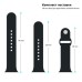 Ремінець до смарт-годинника Armorstandart Sport Band (3 Straps) для Apple Watch 49/46/45/44/42 (Series 1-3) Plum (ARM74265)
