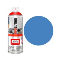 Фарба-аерозоль Pintyplus на водній основі Evolution Ral 5015 Небесно-блакитний 400 мл (8429576171402)