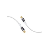 Дата кабель USB-C to USB-C lucidline-cc120.white Promate (lucidline-cc120.white)