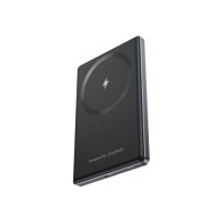 Батарея універсальна Choetech Magnetic Wireless 5000mAh, 20W, PD, Qi-15W, Black (B738-CCBK)