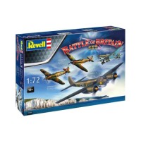 Збірна модель Revell На честь 85-річчя Битви за Британію 4 літаки, рівень 5, 1:72 (RVL-03766)