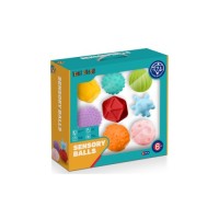 Розвиваюча іграшка Iggy Ziggy Текстурні силіконові м'ячики (3858894671083)