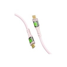 Дата кабель USB-C to USB-C 2.0m Promate (transline-cc200.pink)