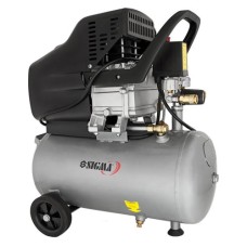 Компресор Sigma одноциліндровий 1.8кВт 230л/хв 8бар 24л (2 крана) (7043131)