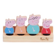 Ігровий набір Peppa Pig дерев'яний Сім'я Пеппи (07628)