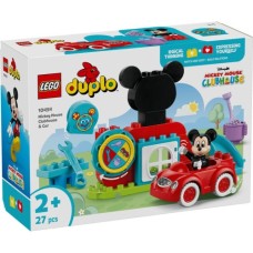 Конструктор LEGO DUPLO Disney Міккі Маус: Клубний будинок і автомобіль (10454)