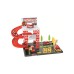 Ігровий набір Playset пожежна станція в комплекті з 4 машинками BRIGADE FIRE (3858894672912)