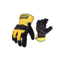 Захисні рукавиці DeWALT розм. L/9, зі шкіряною долонею та пальцями (DPG41L)
