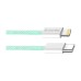 Дата кабель USB-C to Lightning 1.0m 27W green ColorWay (CW-CBPDCL061-G)