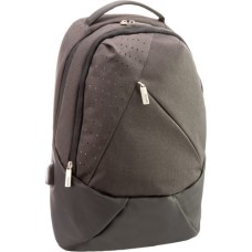 Рюкзак шкільний Optima 17.5" Techno унісекс 0.7 кг 16-25 л Коричневий з виділеними елементами (O96910-01)