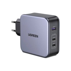 Зарядний пристрій UGREEN 3xUSB 140W (2хUSB-C+USB-A) Gan CD289 with C to C Cable 1.5m (90549)