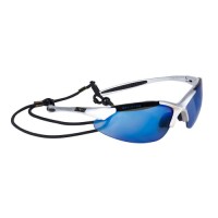Захисні окуляри DeWALT Infinity, блакитні дзеркальні, полікарбонатні (DPG90S-7D)