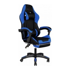 Крісло ігрове GT Racer X-6032 Black/Blue (X-6032 Fabric Black/Blue)