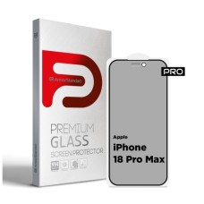 Скло захисне Armorstandart Pro Anti-spy Matte Apple iPhone 18 Pro Max (ARM92432)