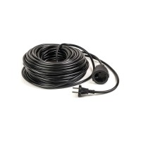 Мережевий подовжувач PowerPlant 30 м, 2x1.0мм2, 8А (JY-3021/30) (PPEA08M300S1)