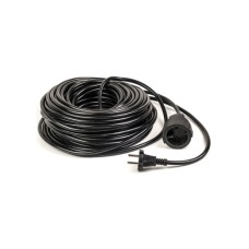 Мережевий подовжувач PowerPlant 30 м, 2x1.0мм2, 8А (JY-3021/30) (PPEA08M300S1)